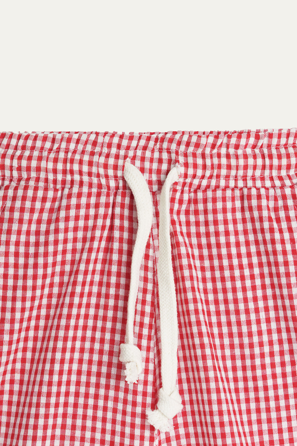 Cherry Gingham Check Pants