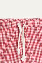 Cherry Gingham Check Pants