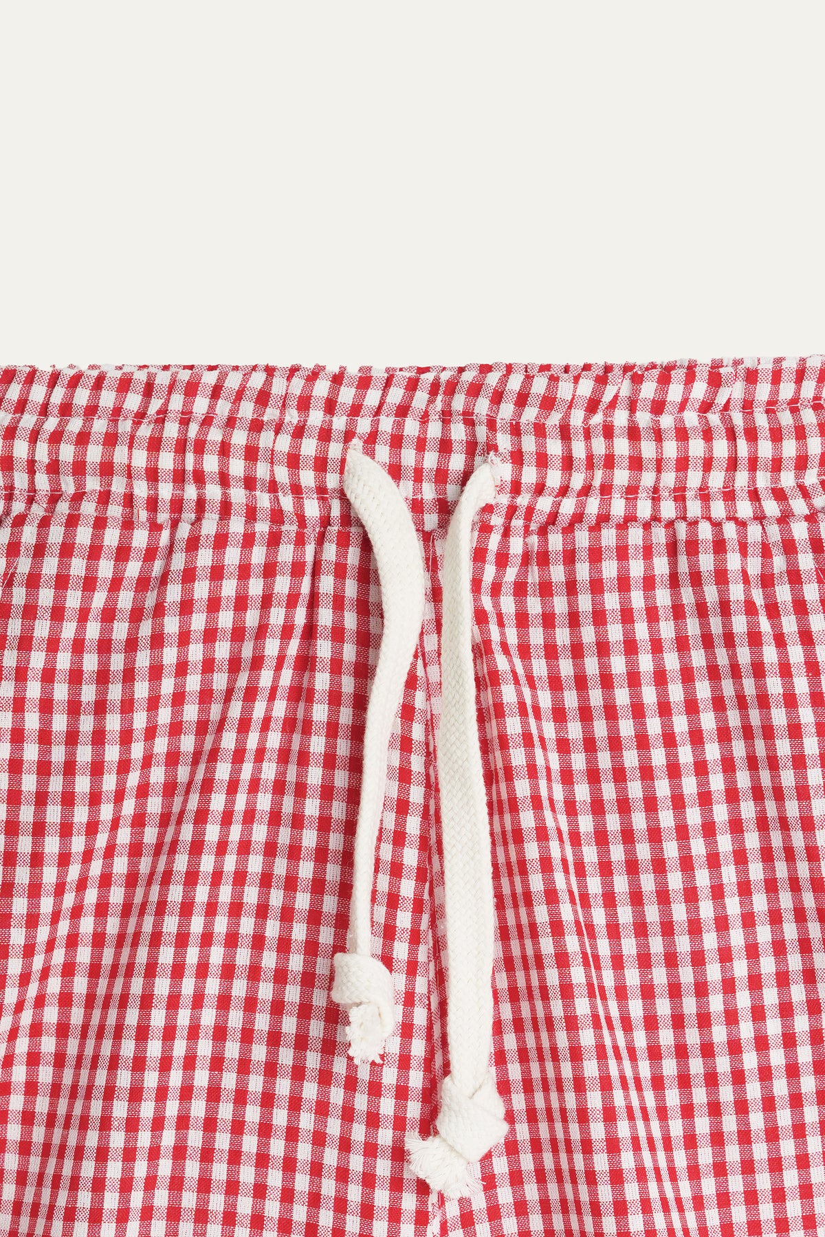 Cherry Gingham Check Pants
