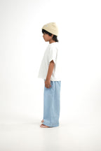 Sky Gingham Check Pants
